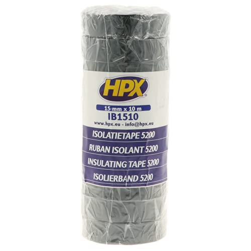 HPX Ruban Isolant PVC - Noir 15mm x 10M (L'emballage peut... - Sports & Fitness Amazon France à 1.15€