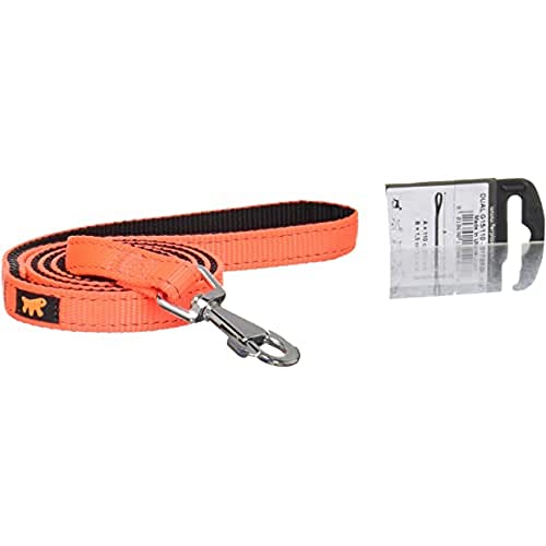 Ferplast Dual Colours Dog Lead, 15 mm x 110 cm, Orange - Pet Supplies Amazon UK à 7.80€