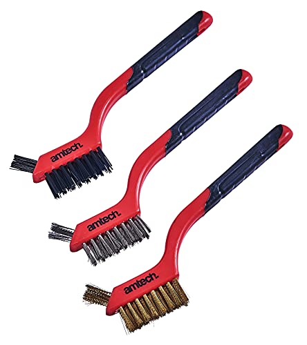 Am-Tech 3 Stück 2-in-1 Brush Set, S3535 - Bricolage & Outils Amazon Allemagne à 7.55€