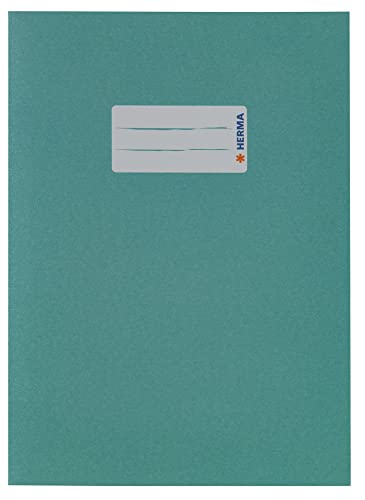 Herma - Funda de papel para libro, color turquesa DIN A5 - Bon plan à 4.48€