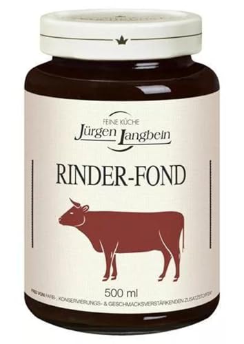 Jürgen Langbein Rinder-Fond, 500ml - High-Tech & Électronique en promo à 2.09€