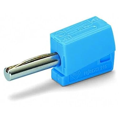 WAGO Fiche Banane, pour Fiche Banane 4 mm, 2,50 mm², Bleu... - High-Tech & Électronique Amazon France à 49.26€