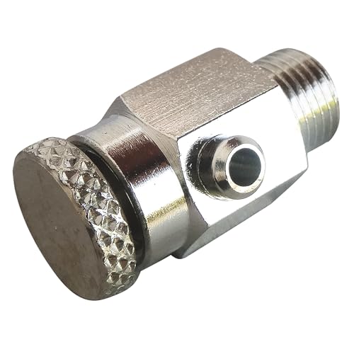 SOMATHERM FOR YOU, Purgeur d'air à volant nickelé 1/8" pour... - Bricolage & Outils Amazon France à 2.90€