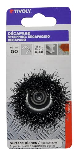 Tivoly Brosse Coupe D50 Fils Rigides, Acier, Acier allié... - Bricolage & Outils Amazon France à 2.03€