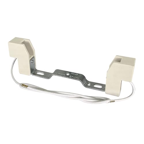 Douille céramique R7S sur étrier métal- Tibelec - High-Tech & Électronique en promo à 6.55€