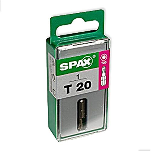 Punta Atornillar Torx Spax T20 Blister 1 Unidad - Bricolage & Outils Amazon Espagne à 1.77€