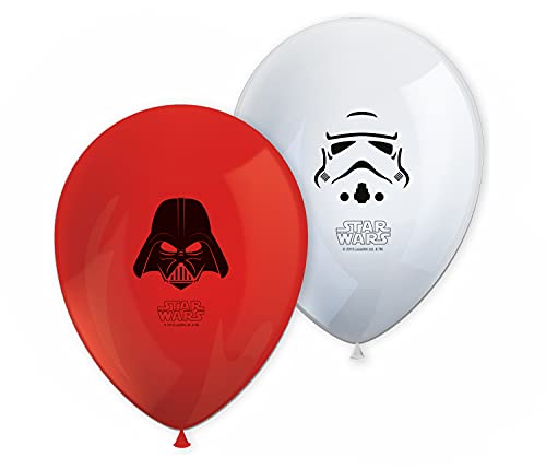 Procos Lot de 8 ballons imprimés Star wars 10203736 Blanc - Sports & Fitness Amazon France à 2.10€