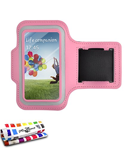 MUZZANO Genuine Armband for Samsung Galaxy S5 - Pink - Amazon Royaume-Uni à 3.93€