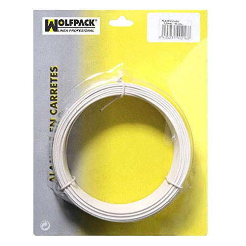 Maurer 1010087 Fil de fer plastifié 1,2 mm blanc en promo à 8,22€ (-51%) sur Amazon FR