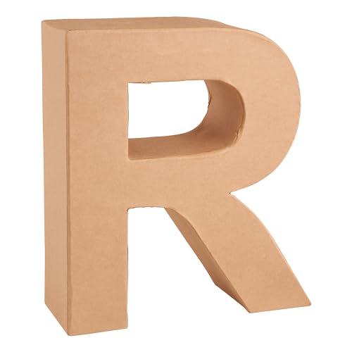 Glorex GmbH GLOREX Lettre R en carton, naturel, 17,5 x 5,5... - Auto & Moto en promo à 6.34€