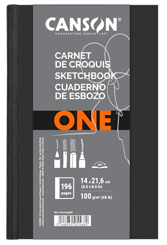 CANSON One - Carnet de croquis cousu 196 pages - 14 x 21.6... en promo à 3,63€ (-35%) sur Amazon FR