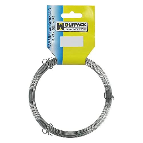 WOLFPACK LINEA PROFESIONAL - Alambre Galvanizado (Rollo 500... - High-Tech & Électronique Amazon Espagne à 4.86€