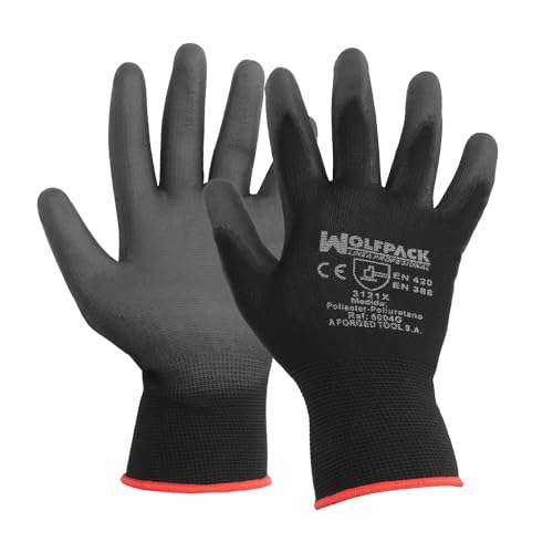 WOLFPACK LINEA PROFESIONAL Guantes Poliuretano/Nylon... - Bricolage & Outils Amazon Espagne à 1.25€