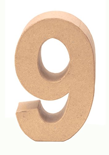 Glorex Numero carta 9, naturale, 9 - Auto & Motorcycle Amazon Italy à 3.12€