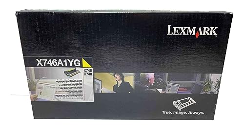 Lexmark X 748 DTE - Original Lexmark X746A1YG - Cartouche... - Fournitures Bureau en promo à 56.23€
