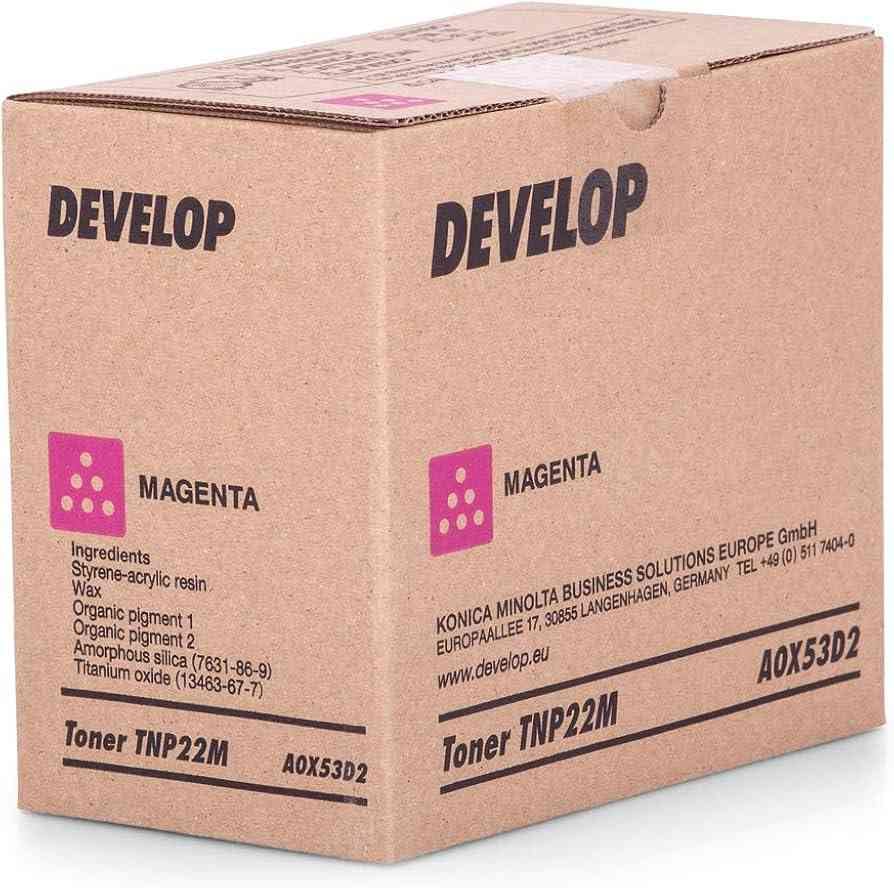 Develop Original A0X53D2 / TNP-22M Toner Magenta Ineo + 35 P - Fournitures Bureau Amazon Allemagne à 36.30€