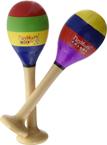Reig - 7049 - Percussion - Maracas en Bois - Jouets & Jeux en promo à 12.29€
