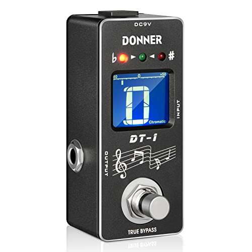 Donner Tuner Pedal, DT-1 Chromatic Guitar Tuner Pedal with... - High-Tech & Électronique Amazon Royaume-Uni à 16.99€