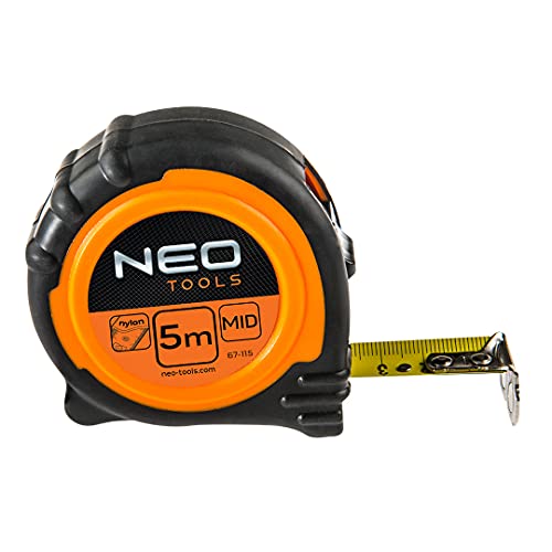 NEO TOOLS Stahlrollbandmaß, 5 m x 25 mm, Magnet, 67-115 - Bricolage & Outils Amazon Allemagne à 7.26€