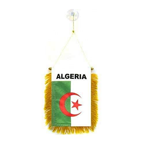 AZ FLAG - Fanion Algérie Pour Décoration Voiture Avec... - Maison & Cuisine Amazon France à 4.96€