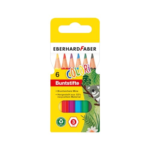 Eberhard Faber 514906 - Lápices de color cortos Colori... - Auto & Moto Amazon Espagne à 3.66€