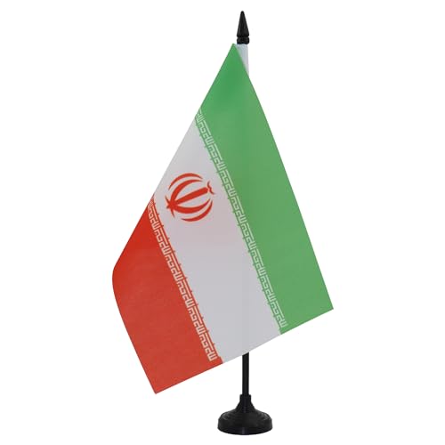 AZ FLAG - Drapeau De Table Iran 21x14 cm - Petit Drapeau... en promo à 4,95€ (-40%) sur Amazon FR