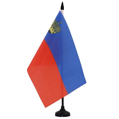 AZ FLAG - Drapeau De Table Liechtenstein 21x14 cm - Petit... - Maison & Cuisine Amazon France à 4.95€