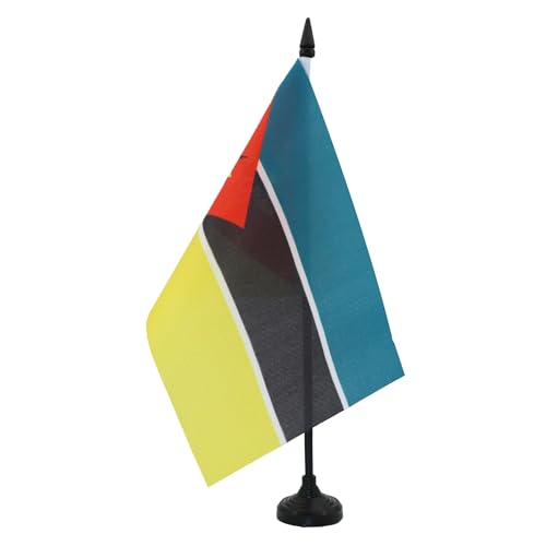 AZ FLAG - Drapeau De Table Mozambique 21x14 cm - Petit... - Nouvelle promo Amazon à 4.95€