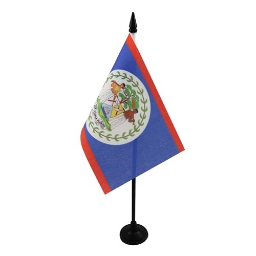 AZ FLAG - Drapeau De Table Belize - 15x10 cm - Mini Drapeau... - Maison & Cuisine Amazon France à 4.75€