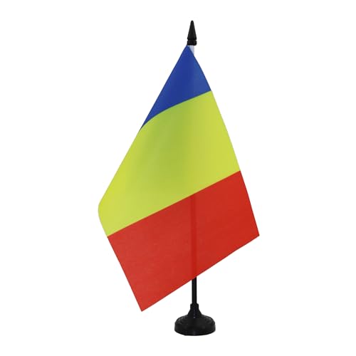 AZ FLAG - Drapeau De Table Roumanie 21x14 cm - Petit... - Maison & Cuisine Amazon France à 4.95€