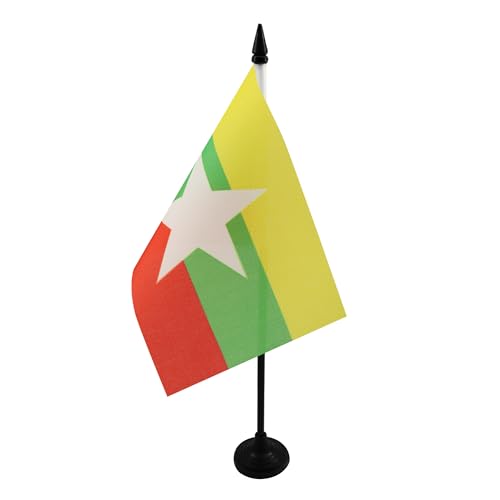 AZ FLAG - Drapeau De Table Birmanie - 15x10 cm - Mini... - Deal Amazon à 4.94€