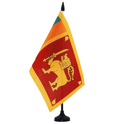 AZ FLAG - Drapeau De Table Sri Lanka 21x14 cm - Petit... - Maison & Cuisine Amazon France à 4.95€