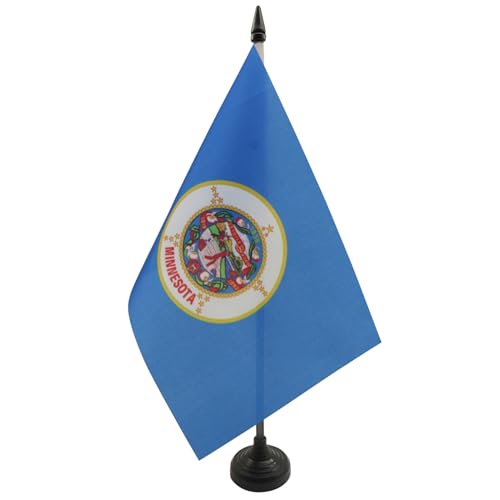 AZ FLAG - Drapeau De Table Minnesota 21x14 cm - Petit... - Maison & Cuisine Amazon France à 4.95€