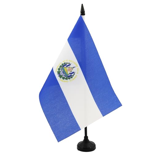 AZ FLAG - Drapeau De Table El Salvador 21x14 cm - Petit... en promo à 4,82€ (-42%) sur Amazon FR