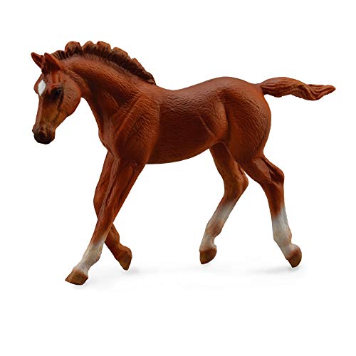 Collect A Horses Thoroughbred Walking Chestnut Foal Toy... - Jouets & Jeux en promo à 9.31€