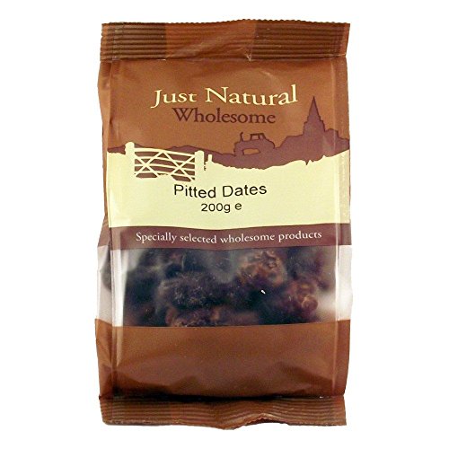Just Natural Wholesome Pitted Dates 200g - Fournitures Bureau Amazon Royaume-Uni à 1.29€