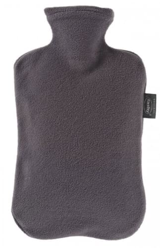 Fashy 2 Litre Anthracite Hot Water Bottle with Fleece Cover - Maison & Cuisine Amazon France à 10.60€