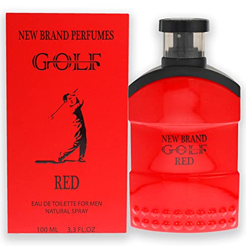 New Brand Golf Red For Men 3.3 oz EDT Spray - Beauté & Parfums Amazon France à 9.56€