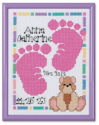 Janlynn Bebé huellas nacimiento anuncio Juego de punto de... - Jouets & Jeux Amazon Espagne à 11.34€