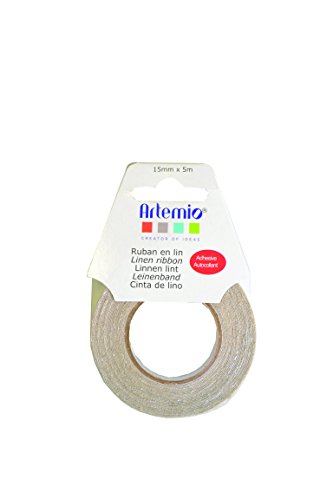 Artemio 13080012 Ruban Autocollant Lin 15mn *5m - Amazon France à 2.70€