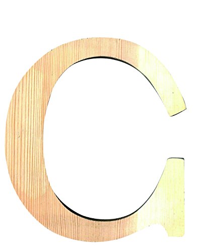 Artemio 11,5 cm Bois Lettre C en majuscules, de couleur... en promo à 1,93€ (-54%) sur Amazon FR