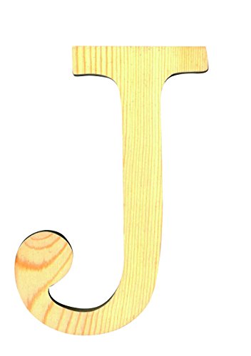 Artemio 11,5 cm Bois Lettre J en majuscules, de couleur... - Loisirs Créatifs Amazon France à 1.60€