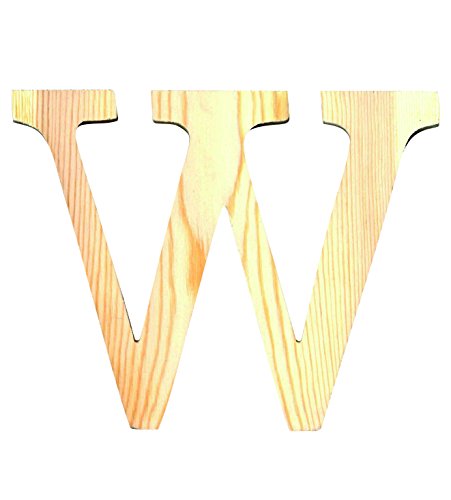Artemio 11,5 cm Bois Lettre W en majuscules, de couleur... en promo à 1,93€ (-61%) sur Amazon FR
