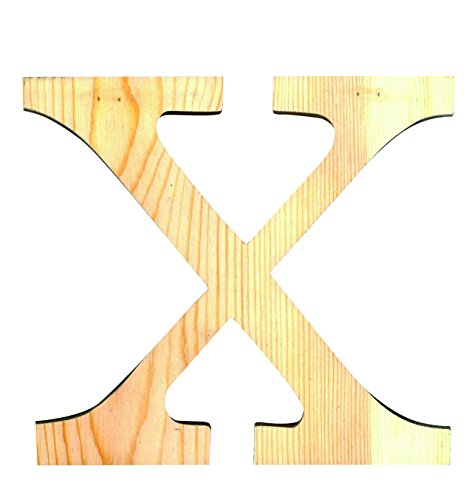 Artemio Bois X 19 cm, en lettres majuscules de couleur Beige en promo à 3,74€ (-65%) sur Amazon FR