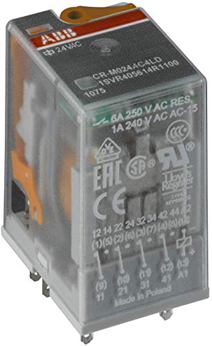 ABB CR-M230AC4 Pluggable Interface Relay 4c/o, A1-A2=230V... - Maison & Cuisine Amazon Royaume-Uni à 9.05€