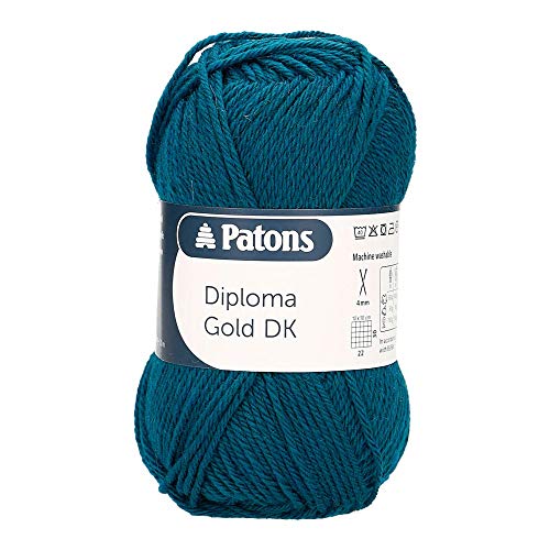 Patons Pelote de fils à tricoter acrylique nylon, bleu... - Loisirs Créatifs en promo à 3.68€