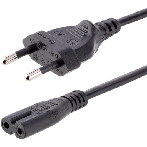 StarTech.com 1m Standard Laptop Power Cord - EU to C7 Power... - High-Tech & Électronique Amazon Allemagne à 4.31€