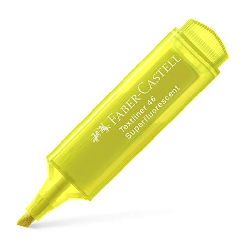 Faber Castell 154607 "Textliner 1546" Highlighter - Yellow - Maison & Cuisine en promo à 2.25€
