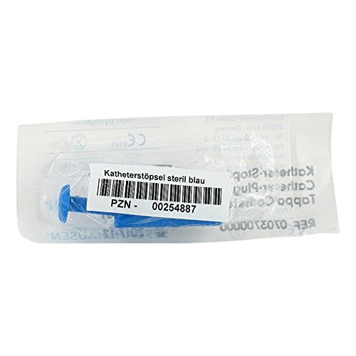 Katheterstöpsel Steril Blau - Santé & Bien-être Amazon Allemagne à 1.72€