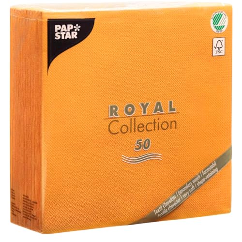 Papstar Lot de 50 Grandes Serviettes carrées décoratives... - Maison & Cuisine Amazon France à 12.14€